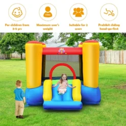Costway Inflatable Bouncer Kids Slide Bounce House For Indoor Outdoor With 550W Blower 13 Costway Inflatable Bouncer Kids Slide Bounce House For Indoor Outdoor With 550W Blower -Costway Store GUEST c32e6744 f43a 4a3e b66d 79b0753290d8