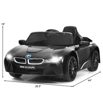 Costway 12V Licensed BMW I8 Kids Ride On Car W/ 2.4G Remote MP3 LED Light 4 Costway 12V Licensed BMW I8 Kids Ride On Car W/ 2.4G Remote MP3 LED Light - Image 4