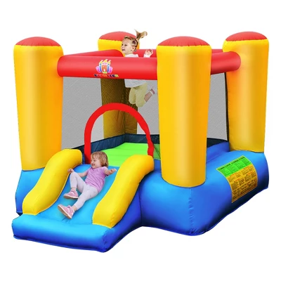 Costway Inflatable Mighty Bounce House Castle Jumper Moonwalk Bouncer Without Blower 1 Costway Inflatable Mighty Bounce House Castle Jumper Moonwalk Bouncer Without Blower