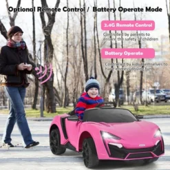 Costway 12V Kids Ride On Car 2.4G RC Electric Vehicle W/ Lights MP3 Openable Doors WhiteBlack RedPink 15 Costway 12V Kids Ride On Car 2.4G RC Electric Vehicle W/ Lights MP3 Openable Doors WhiteBlack RedPink -Costway Store GUEST c8ac427f 7e6c 441b b80a 5cca1022c7d4