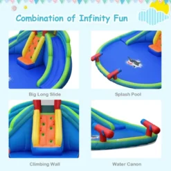 Costway Inflatable Bounce House Water Splash Pool Dual Slide Climbing Wall 13 Costway Inflatable Bounce House Water Splash Pool Dual Slide Climbing Wall -Costway Store GUEST c8b5ab2d ce4e 42bd 963a 45fd81726082