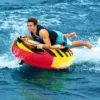 Costway Inflatable Towable Tubes For Boating Water Sport Towables For Boat To Pull