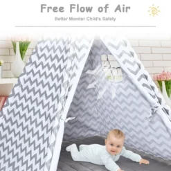 Costway 5.2' Portable Kids' Play Tent Playhouse Sleeping Dome W/ Cushion 15 Costway 5.2' Portable Kids' Play Tent Playhouse Sleeping Dome W/ Cushion -Costway Store GUEST cd24b3d8 b369 4e93 8248 db74e9873ca1