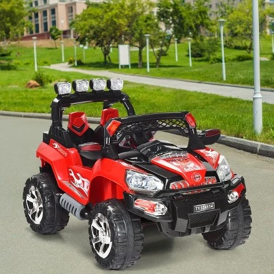 Costway 12V Kids Ride On Truck Car SUV MP3 RC Remote Control With LED Lights Music 3 Costway 12V Kids Ride On Truck Car SUV MP3 RC Remote Control With LED Lights Music - Image 3