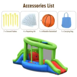 Costway Inflatable Snail Bounce House Dual Slide Basketball Game Without Blower 16 Costway Inflatable Snail Bounce House Dual Slide Basketball Game Without Blower -Costway Store GUEST ce582447 6ebe 4743 be1f 57f1da77c0cf