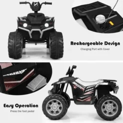 Costway 12V Kids 4-Wheeler ATV Quad Ride On Car W/ LED Lights Music USB 18 Costway 12V Kids 4-Wheeler ATV Quad Ride On Car W/ LED Lights Music USB -Costway Store GUEST ce7adbaf f864 43f6 8183 7ad73d645b69