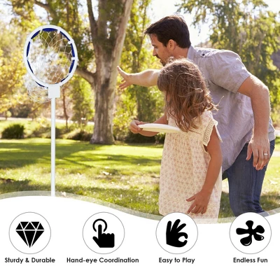 Costway Outdoor Toss Target, Metal Flying Disc Stand W/Storage Bag 7 Costway Outdoor Toss Target, Metal Flying Disc Stand W/Storage Bag - Image 7