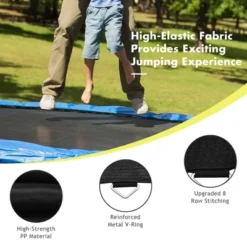 Costway Replacement Trampoline Mat Jumping Mat Fits 8/10/12/14/15/16ft Frame W/ V-Hooks 18 Costway Replacement Trampoline Mat Jumping Mat Fits 8/10/12/14/15/16ft Frame W/ V-Hooks -Costway Store GUEST cffdf61b 1b94 466f 8a41 748c3144820b