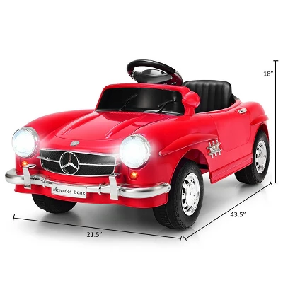 Costway MERCEDES BENZ 300SL AMG RC Electric Toy Kids Baby Ride On Car 2 Costway MERCEDES BENZ 300SL AMG RC Electric Toy Kids Baby Ride On Car - Image 2