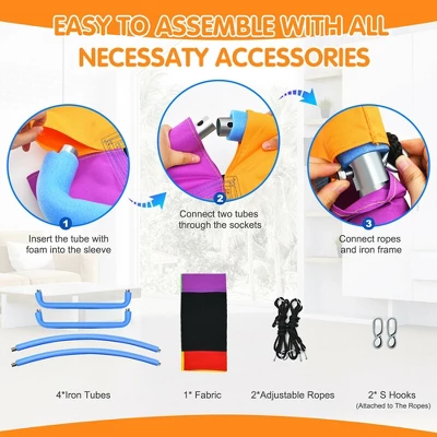 Costway 700lb Giant 60'' Platform Tree Swing For Kids And Adults 8 Costway 700lb Giant 60'' Platform Tree Swing For Kids And Adults - Image 8