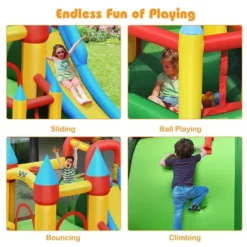 Costway Kids Inflatable Bounce House Jumping Dual Slide Bouncer Castle W/ 780W Blower 14 Costway Kids Inflatable Bounce House Jumping Dual Slide Bouncer Castle W/ 780W Blower -Costway Store GUEST d278de89 ef6e 42f4 9f50 1becbb169cf2