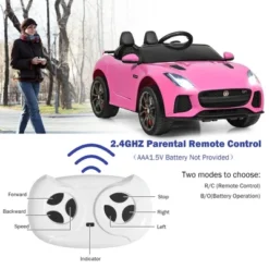 Costway 12V Jaguar F-Type SVR Licensed Kids Ride On Car Motorized Vehicle W/ MP3 Navy 16 Costway 12V Jaguar F-Type SVR Licensed Kids Ride On Car Motorized Vehicle W/ MP3 Navy -Costway Store GUEST d2a7b537 f594 4201 ab64 0a5ab192a30f