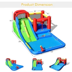 Costway Inflatable Water Slide Kids Jumping Bounce Castle W/ Ocean Balls & 780W Blower 11 Costway Inflatable Water Slide Kids Jumping Bounce Castle W/ Ocean Balls & 780W Blower -Costway Store GUEST d50effdc fd5f 47c1 9e4f 724bbdb0aa37