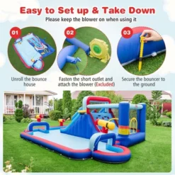 Costway Inflatable Water Slide Park Kids Bounce House Climbing Jumping Without Blower 14 Costway Inflatable Water Slide Park Kids Bounce House Climbing Jumping Without Blower -Costway Store GUEST d6eb66e3 4d37 4fb3 b926 d406c5db9843