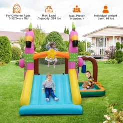 Costway Flamingo-Themed Bounce Castle 7-in-1 Kids Inflatable Jumping House 14 Costway Flamingo-Themed Bounce Castle 7-in-1 Kids Inflatable Jumping House -Costway Store GUEST d76baaa1 bb71 4400 9641 b81338c4e6da
