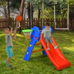 2 Step Children Folding Slide W/ Basketball Hoop For Kids Indoor & Outdoor 12 2 Step Children Folding Slide W/ Basketball Hoop For Kids Indoor & Outdoor -Costway Store GUEST d7ccc9e7 30ed 4be4 b519 ce880ba2059a