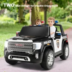 Costway 12V Licensed GMC Kids Ride On Police Car 2-Seater Truck W/Remote Control & Music 13 Costway 12V Licensed GMC Kids Ride On Police Car 2-Seater Truck W/Remote Control & Music -Costway Store GUEST d8381616 0eb9 42a4 b5de 83b968cbf31b