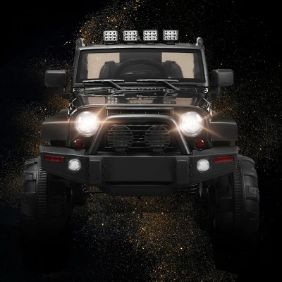 Costway 12V Kids Ride On Truck Car W/ Remote Control MP3 Music LED Lights Red/Black/Pink/White 9 Costway 12V Kids Ride On Truck Car W/ Remote Control MP3 Music LED Lights Red/Black/Pink/White - Image 9