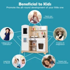 Costway Wooden Kids Pretend Kitchen Playset Cooking Play Toy W/ Utensils & Sound 15 Costway Wooden Kids Pretend Kitchen Playset Cooking Play Toy W/ Utensils & Sound -Costway Store GUEST d8f793f5 48a3 4e61 a42a 1e1bce589d39