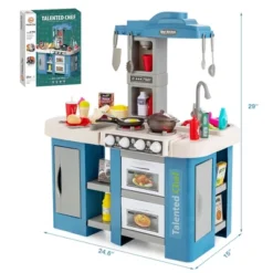 Costway Large Plastic Play Kitchen Set W/ 67 Pcs Cooking Accessories Food &Realistic Lights & Sounds 13 Costway Large Plastic Play Kitchen Set W/ 67 Pcs Cooking Accessories Food &Realistic Lights & Sounds -Costway Store GUEST d9c56bd6 1e6a 43cc a1f2 4c297f6b2c04