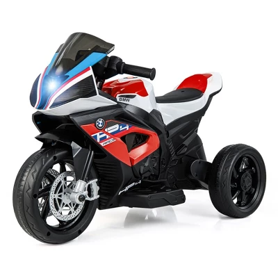Costway 12V Kids Ride On Motorcycle Licensed BMW 3 Wheels Electric Toy W/ Light & Music 10 Costway 12V Kids Ride On Motorcycle Licensed BMW 3 Wheels Electric Toy W/ Light & Music - Image 10
