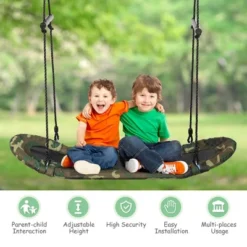 Costway Saucer Tree Swing Surf Kids Outdoor Adjustable Swing Set W/ Handle 12 Costway Saucer Tree Swing Surf Kids Outdoor Adjustable Swing Set W/ Handle -Costway Store GUEST dc887475 40ec 44da 9620 1161aa72767b