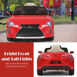 Costway 12V Kids Ride On Car Lexus LC500 Licensed Remote Control Electric Vehicle Red 12 Costway 12V Kids Ride On Car Lexus LC500 Licensed Remote Control Electric Vehicle Red -Costway Store GUEST de7e55f3 1dbd 49b0 9c22 0782f0de3e17