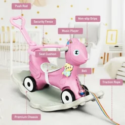 Costway Baby Rocking Horse 4 In 1 Kids Ride On Toy Push Car W/ Music 15 Costway Baby Rocking Horse 4 In 1 Kids Ride On Toy Push Car W/ Music -Costway Store GUEST dec94687 3db3 4210 9c78 5f9c8e43a4d5