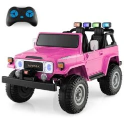 Costway 2 Seater Ride On Truck Car 12V Licensed Toyota FJ40 RC W/ Laser Light & Music -Costway Store GUEST df079ecc c0ba 4c4c 9a35 f0d1b6d87e53