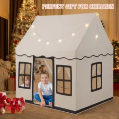 Costway Kids Play Castle Tent Large Playhouse Toys Gifts W/ Star Lights Washable Mat 11 Costway Kids Play Castle Tent Large Playhouse Toys Gifts W/ Star Lights Washable Mat -Costway Store GUEST e108d25a c9f8 413b 8e36 0c4020532864