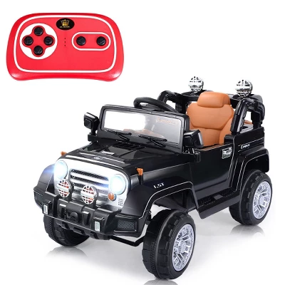 Costway 12V MP3 Kids Ride On Truck Car RC Remote Control W/ LED Lights Music 9 Costway 12V MP3 Kids Ride On Truck Car RC Remote Control W/ LED Lights Music - Image 9