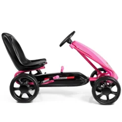 Go Kart Pedal Car Kids Ride On Toys Pedal Powered 4 Wheel Adjustable Seat Pink/Black 19 Go Kart Pedal Car Kids Ride On Toys Pedal Powered 4 Wheel Adjustable Seat Pink/Black -Costway Store GUEST e1295cf5 18bf 4b9c 85b6 96cafbca9245