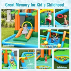 Costway Inflatable Water Slide Park Kid Bounce House W/Upgraded Handrail Blower Excluded 12 Costway Inflatable Water Slide Park Kid Bounce House W/Upgraded Handrail Blower Excluded -Costway Store GUEST e2b74b4c 83dc 45f3 bc04 ffd361669514
