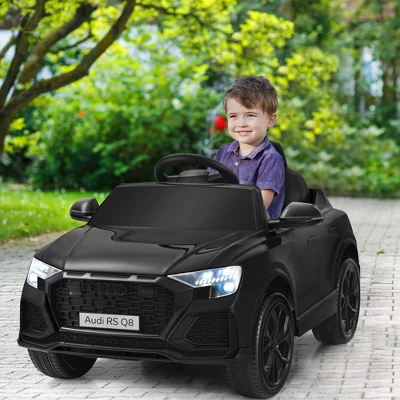Costway Kids Ride On Car 12V Licensed Audi RS Q8 With Remote Control Lights Music WhiteBlackGreenPinkRed 1 Costway Kids Ride On Car 12V Licensed Audi RS Q8 With Remote Control Lights Music WhiteBlackGreenPinkRed