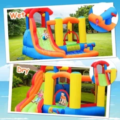 Costway Inflatable Bounce House Water Slide W/ Climbing Wall Splash Pool Water Cannon 14 Costway Inflatable Bounce House Water Slide W/ Climbing Wall Splash Pool Water Cannon -Costway Store GUEST e510ad7e fcea 4327 85d3 1795d79207f8