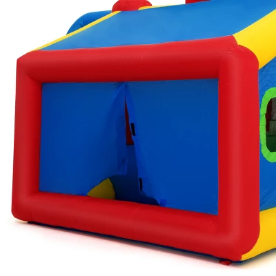 Costway 6-in-1 Inflatable Bounce House Bouncy Castle Blow Up Toddler Bouncy House For Kids Indoor Outdoor W/480 Blower 5 Costway 6-in-1 Inflatable Bounce House Bouncy Castle Blow Up Toddler Bouncy House For Kids Indoor Outdoor W/480 Blower - Image 5