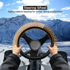 Costway Kids Snow Racer Sled W/Steering Wheel Double Brakes Pull Rope Iron Frame 15 Costway Kids Snow Racer Sled W/Steering Wheel Double Brakes Pull Rope Iron Frame -Costway Store GUEST e8b0d872 9bf9 49b2 8be2 1b8111988ae3