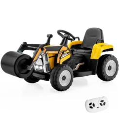 Costway Kids Ride On Roller 12V Electric Tractor Remote W/ Music & LED Light YellowBluePinkRed 21 Costway Kids Ride On Roller 12V Electric Tractor Remote W/ Music & LED Light YellowBluePinkRed -Costway Store GUEST ea79c5b7 9367 4235 be2a d9b11d5fb695