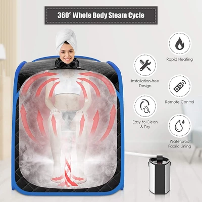 Costway Portable Steam Sauna 4 Costway Portable Steam Sauna - Image 4