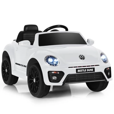 Costway 12V Kids Ride On Car Licensed Volkswagen Beetle W/ Remote Control & Music 9 Costway 12V Kids Ride On Car Licensed Volkswagen Beetle W/ Remote Control & Music - Image 9