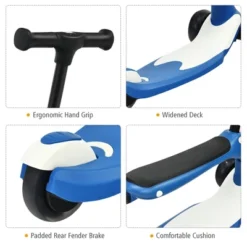 Honeyjoy Portable 3 Wheel Kids Scooter With Gravity Steering System PurpleBlueGreen 14 Honeyjoy Portable 3 Wheel Kids Scooter With Gravity Steering System PurpleBlueGreen -Costway Store GUEST eb576100 9d62 4d2d b35c 36ca078c7ba3