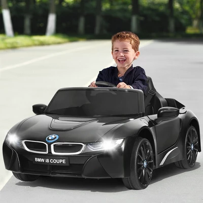Costway 12V Licensed BMW I8 Kids Ride On Car W/ 2.4G Remote MP3 LED Light 1 Costway 12V Licensed BMW I8 Kids Ride On Car W/ 2.4G Remote MP3 LED Light