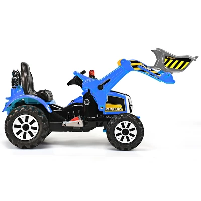 Kids Ride On Excavator Truck 12V Battery Powered Front Loader Digger 9 Kids Ride On Excavator Truck 12V Battery Powered Front Loader Digger - Image 9