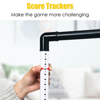 Costway Ladder Ball Toss Game Set Indoor Outdoor W/6 Bolas Score Tracker Carrying Bag 6 Costway Ladder Ball Toss Game Set Indoor Outdoor W/6 Bolas Score Tracker Carrying Bag - Image 6