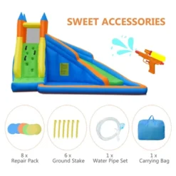 Costway Inflatable Water Slide Mighty Bounce House Jumper Castle W/ 480W Blower 15 Costway Inflatable Water Slide Mighty Bounce House Jumper Castle W/ 480W Blower -Costway Store GUEST eeb7f447 c760 4463 b092 3755cc3f2e3e