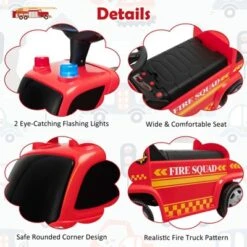 Costway Kids Ride On Fire Truck Foot-to-Floor Sliding Push Car W/ Music & Bubble Maker 13 Costway Kids Ride On Fire Truck Foot-to-Floor Sliding Push Car W/ Music & Bubble Maker -Costway Store GUEST eed4f553 865d 4f7f b7b7 a04393de6cfc