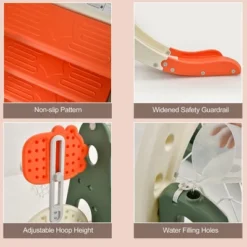 Costway 6 In 1 Toddler Slide And Swing Set Climber Playset W/ Ball Games WhiteOrange 16 Costway 6 In 1 Toddler Slide And Swing Set Climber Playset W/ Ball Games WhiteOrange -Costway Store GUEST ef349225 dbb9 4347 9763 059ec2bd2473