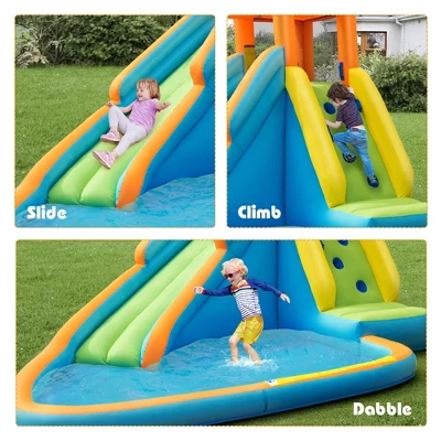 Costway Kids Bounce House Castle Splash Water Pool Without Blower 7 Costway Kids Bounce House Castle Splash Water Pool Without Blower - Image 7