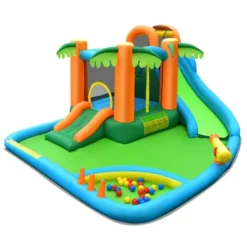 Costway Inflatable Water Slide Park Kid Bounce House W/Upgraded Handrail Blower Excluded 17 Costway Inflatable Water Slide Park Kid Bounce House W/Upgraded Handrail Blower Excluded -Costway Store GUEST f392c59d 0ef0 46a2 94ba aff9b8215862