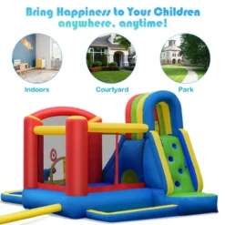Costway Inflatable Kid Bounce House Slide Climbing Splash Pool Jumping Castle Without Blower 12 Costway Inflatable Kid Bounce House Slide Climbing Splash Pool Jumping Castle Without Blower -Costway Store GUEST f473fdb4 a5f3 4ef7 a780 e6d6a9e76935
